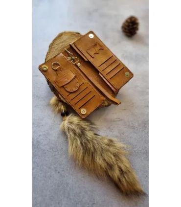 کیف پول 2 لت جا کلیدی دار مدل 503