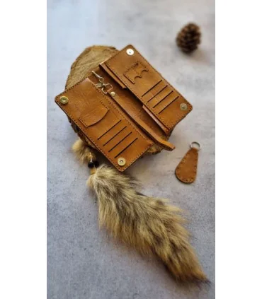 کیف پول 2 لت جا کلیدی دار مدل 503